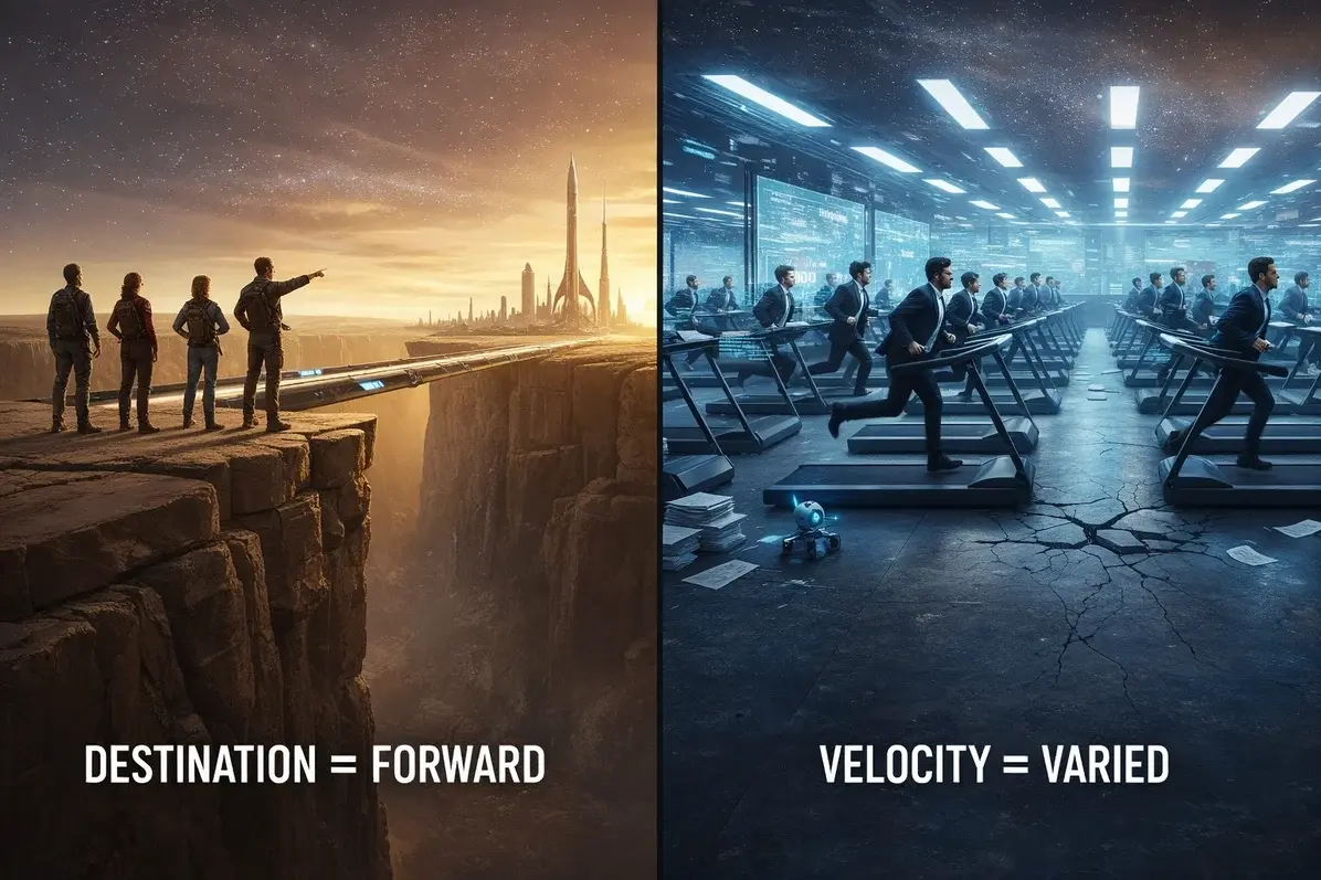 Stop Moving Faster and Start Moving Forward