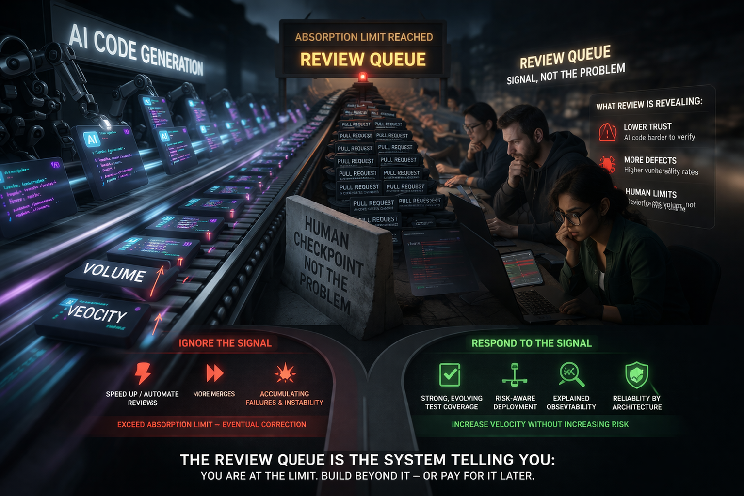 The Review Queue is Not the Problem